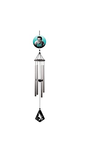 Spoontiques Elvis Wind Chime - Garden D√©cor - Decorative Chimes for Yard and Garden Decoration