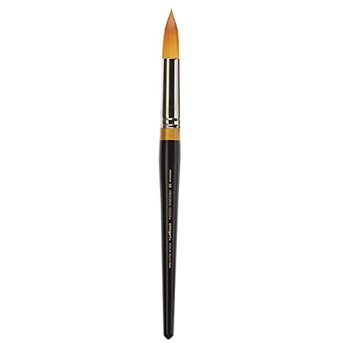 KINGART 9700-36, Premium Artist Brush, Golden TAKLON Round WASH - Size: 36