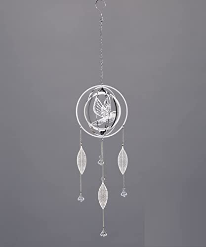 Giftcraft Stainless Steel 3D Bird Suncatcher, 31.4-inch Height