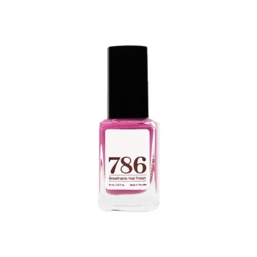786 Cosmetics Breathable Nail Polish - Vegan Nail Polish, Cruelty-Free, Healthy, Halal Nail Polish, Fast-Drying Nail Polish (Shiraz)