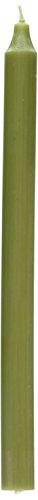 Northern Lights Candles Nlc Premium Tapers 12Pc Moss Green 12 Inch