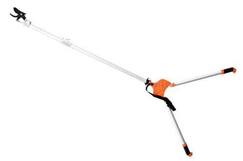 Zenport ZL630 Telescopic Two-Handed Heavy Duty Long Reach Pruner, 96-Inch