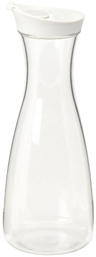 Prodyne J-36-W Acrylic 36-Ounce Juice Jar, White