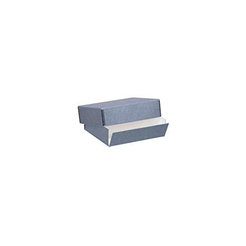 Lineco Museum Storage Box blue-gray-holds size 20 x 24 x 3 inch