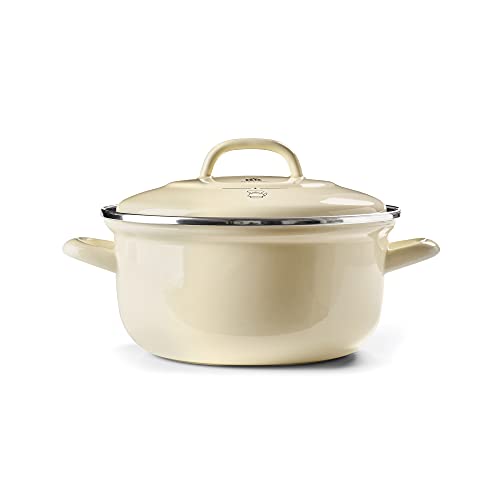 Cookware Company BK 3.5QT Dutch Oven, Cream