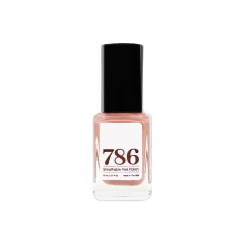 786 Cosmetics Breathable Nail Polish - Vegan Nail Polish, Cruelty-Free, Healthy, Halal Nail Polish, Fast-Drying Nail Polish (Himalayas)