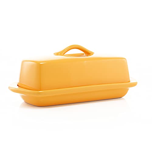Chantal Covered Butter Dish, Full Size, Marigold