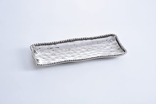 Pampa Bay Verona Medium Silver Rectangular Tray