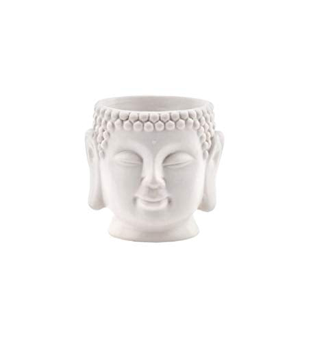 Napco 22244 Buddha Succulent Planter, 3-inch Height, Ceramic