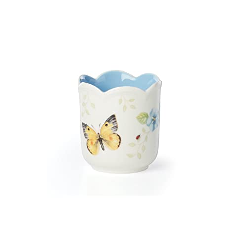 Lenox Butterfly Meadow Blue Geranium Candle, 1.20 LB, Multi