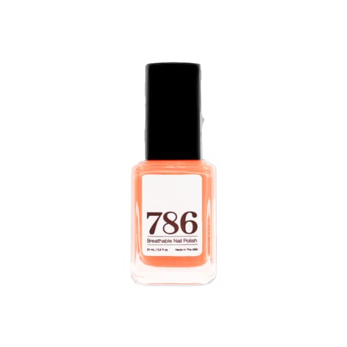 786 Cosmetics Breathable Nail Polish - Vegan Nail Polish, Cruelty-Free, Healthy, Halal Nail Polish, Fast-Drying Nail Polish (Zhangye)