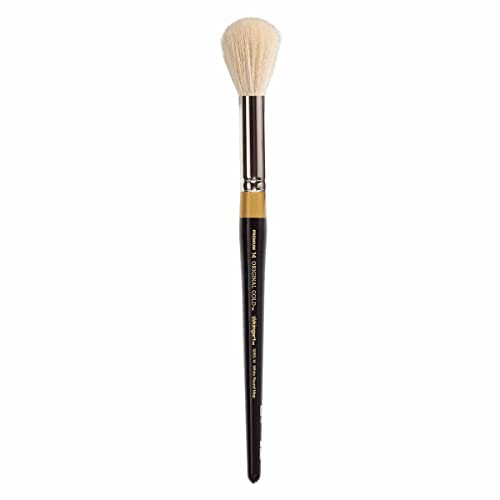 KINGART Original Gold Specialty 9265 Series, Round Mop Artist Brush, Super-Soft Natural (14)