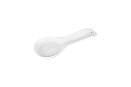 BIA Cordon Bleu 901108S1SIOC Serveware Porcelain Spoon Rest, White