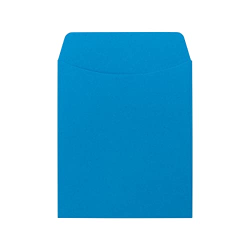 Hygloss Products Library Card Pockets - Perfect for Classroom, Arts & Crafts & Much More - Non-Adhesive - 3.5‚Äù x 5‚Äù - Blue - Pack of 250 Pockets