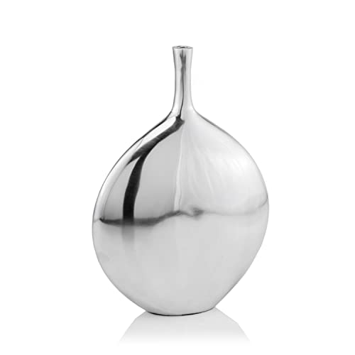 Modern Day Accents Cuello MD Long Neck Disc Vase (3536)