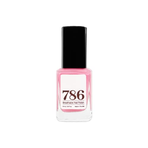 786 Cosmetics Breathable Nail Polish - Vegan Nail Polish, Cruelty-Free, Healthy, Halal Nail Polish, Fast-Drying Nail Polish (Nizwa)