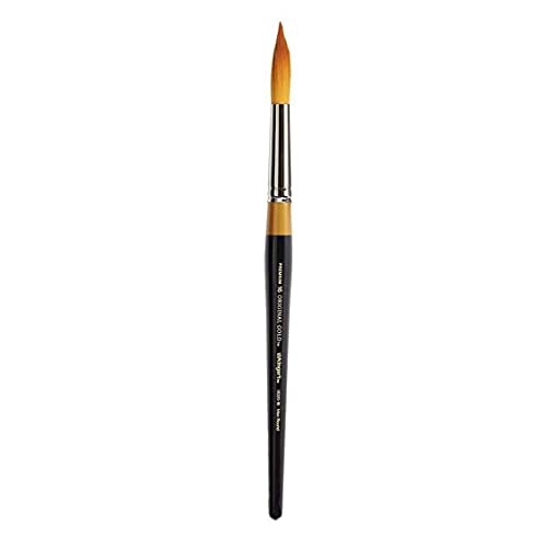 KingArt Original Gold 9020 Series , Premium Artist Brush, Golden TAKLON MAX Round-Size: 16