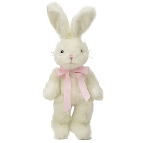 Unipak 4052SW White Fiona Bunny Plush, 8-inch Height