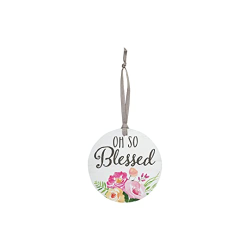 Carson Home Wood Ornament, 3.5-inch Diameter (Blessed)