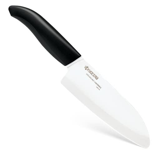 Kyocera Ceramic 5.5" Santoku Knife w/ Sugarcane Sourced Material Handle B08G1L13F1