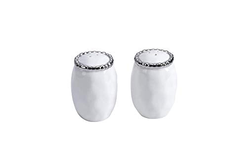 Pampa Bay Salerno Porcelain Salt & Pepper Shakers