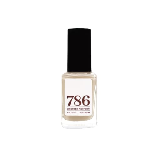 786 Cosmetics Breathable Nail Polish - Vegan Nail Polish, Cruelty-Free, Healthy, Halal Nail Polish, Fast-Drying Nail Polish (Giza)
