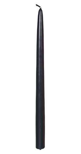 General Wax & Candle Co.. Darice 1168-14 Taper Candle, Black