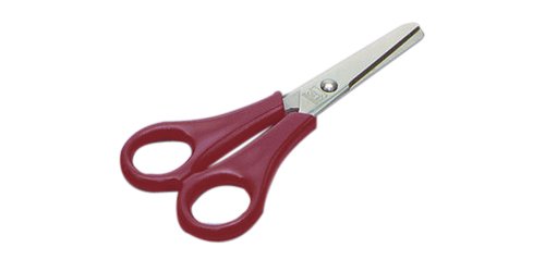 Charles Leonard Student Scissors, Blunt Tip, 5 Inches, Stainless Steel, Assorted Colors (77530)