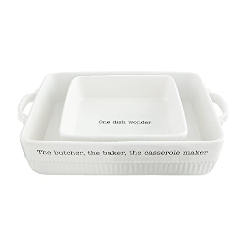 Mud Pie Casserole Baker Dish Set, 13-inch