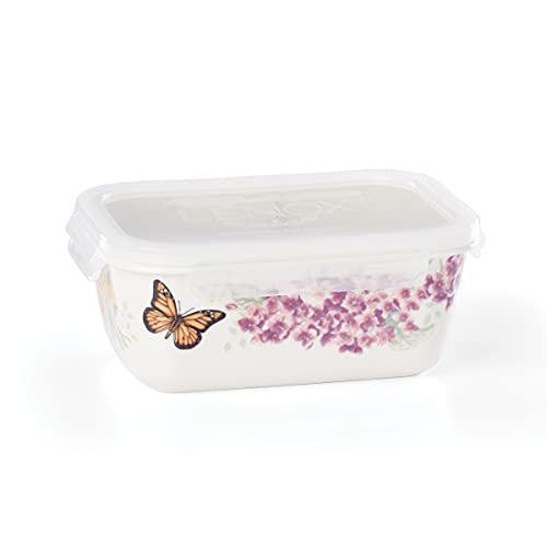 Lenox 892524 Butterfly Meadow Rectangle Food Storage Container