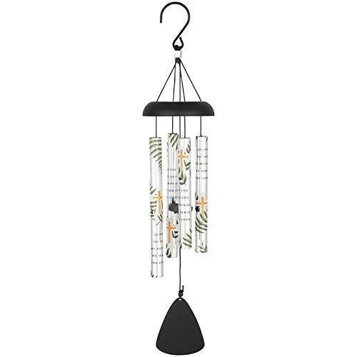 Carson Wind Chime-Picturesque Sonnet-Serve The Lord (21")