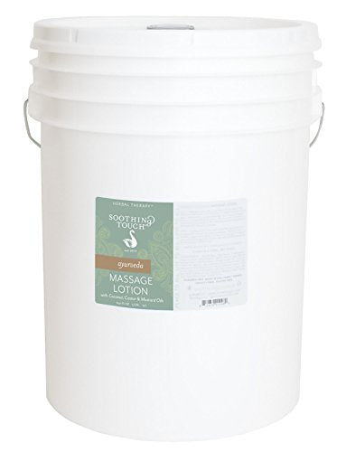 Soothing Touch Ayurveda Massage Lotion, Unscented, 640 Ounce