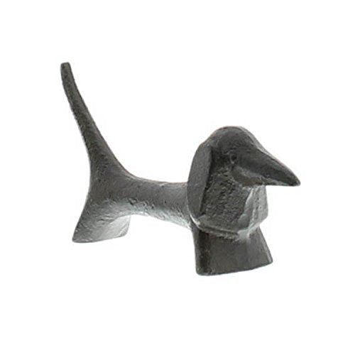 HomArt Pablo Critter Dog Figurine, 3.50-inch Length, Brown, Cast Iron