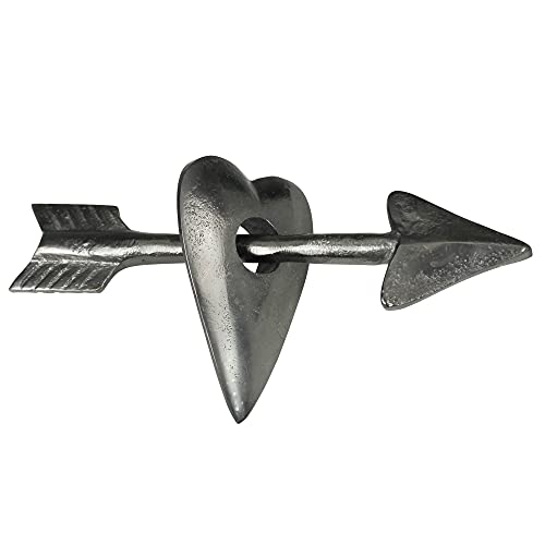 HomArt 2279-0 Small Cupids Arrow, 10-inch Length, Raw Aluminum