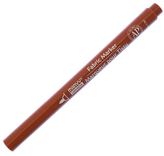 Uchida 522-C-6 Marvy Fine Point Fabric Marker, Brown