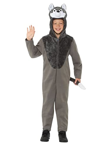 Smiffys Wolf Costume in Grey Size: Large