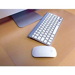 Floortex Desktex Polycarbonate Anti-Slip Desk Mat, 20" x 36", Rectangular, Clear (FRDE2036RA1)