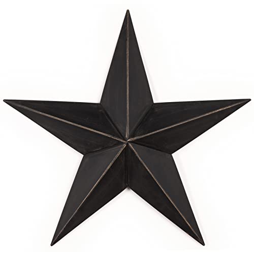 CWI Hearthside Collection 12 Inch Black Star