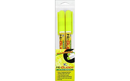 Yasutomo Y&C Hi-Glider Highlighter Yellow 2pc