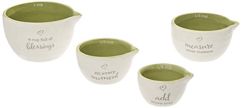 Precious Moments Set/4 Measuring Cups 191471, One Size, Multi