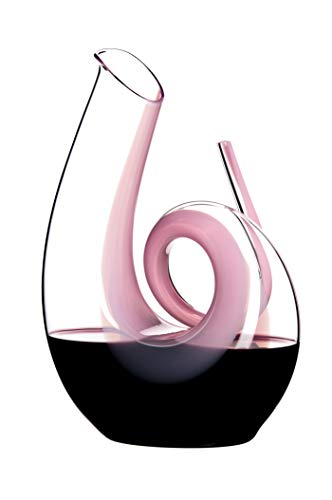 Riedel Curly Decanter, Pink