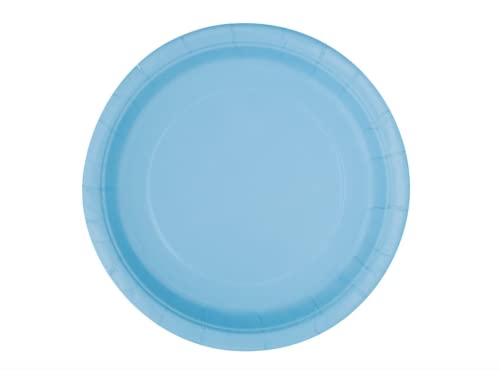 Unique Industries Unique 30898 Tableware, 20ct, Light Blue