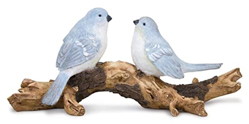 Melrose 82407 Birds on Branch, 9-inch Length, Resin