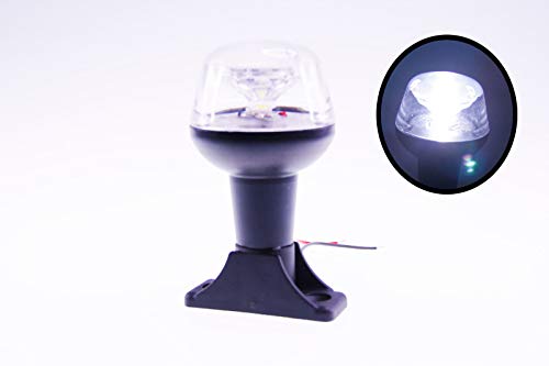Pactrade Marine 4 1/4'' All-Round White LED Stern Anchor Light 36LM