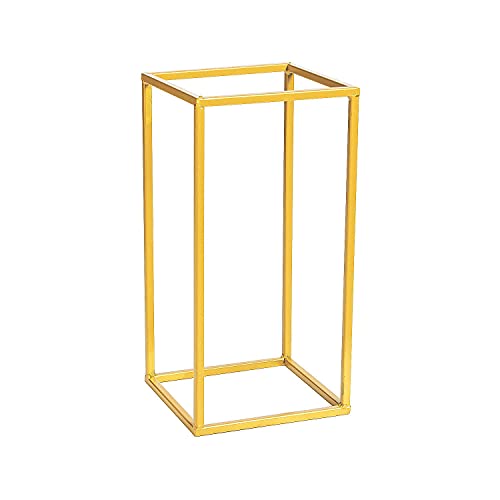 Fun Express Gold Metal Geometric Stand 16IN - Home Decor - 1 Piece