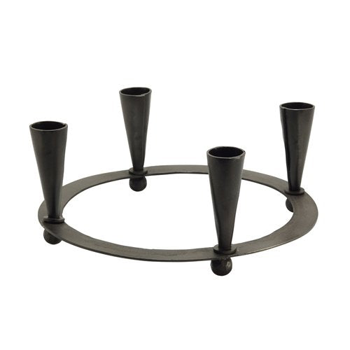 Northern Lights Candles Blacksmith Taper Holder 4 Inch Taper Ring