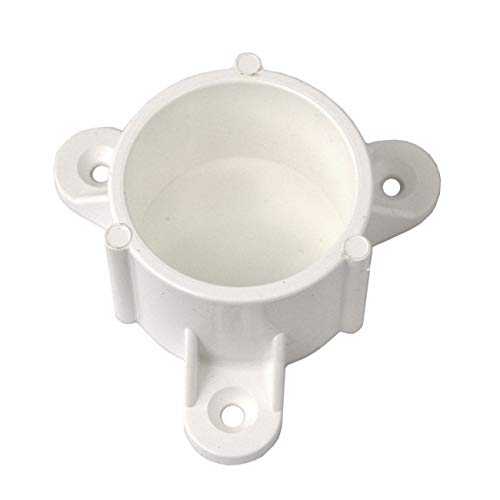 Snapclamp PVC- Table cap 1" (Furniture Grade White)