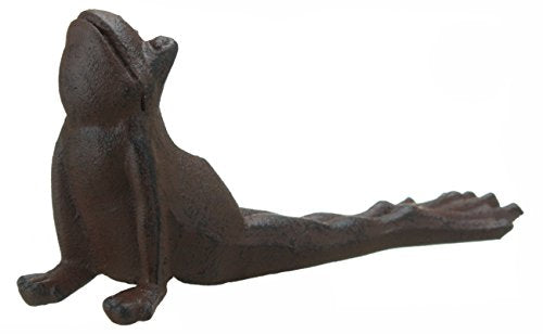Moby Dick Specialties Brown Cast Iron Frog Door Wedge