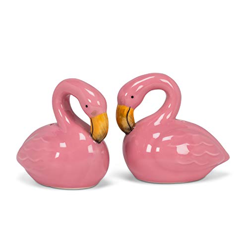 Abbott Collection  27-DASH-009 Sitting Flamingo Salt & Pepper, 1 EA, Pink