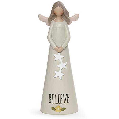 Blossom Bucket 2166-13281 Believe Angel with Stars Figurine